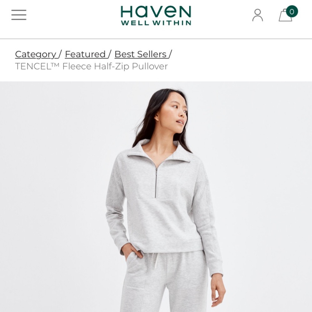 Haven Well Within Quarter Zip Pullover